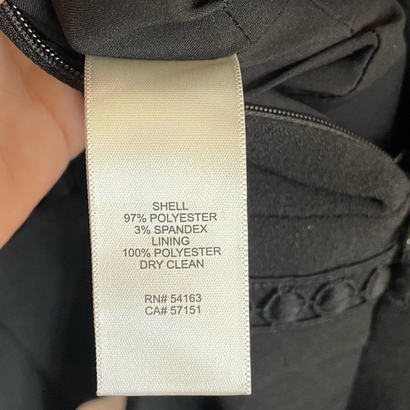 Eliza J Black Bell Sleeve Wide Leg Jumpsuit, Size 2 - Picture 11 of 11